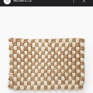 ISO: currently sold out on their site. Looking for jute checkered doormat